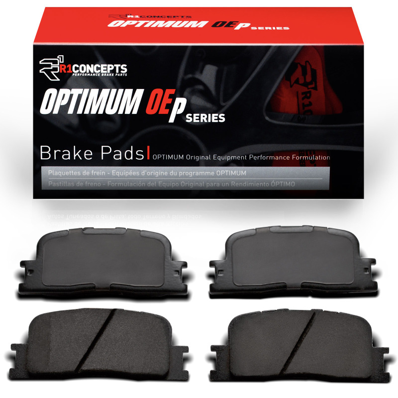 Toyota Camry Hybrid Brake Pads - Rear - R1 Concepts - Optimum OE - `01-`06